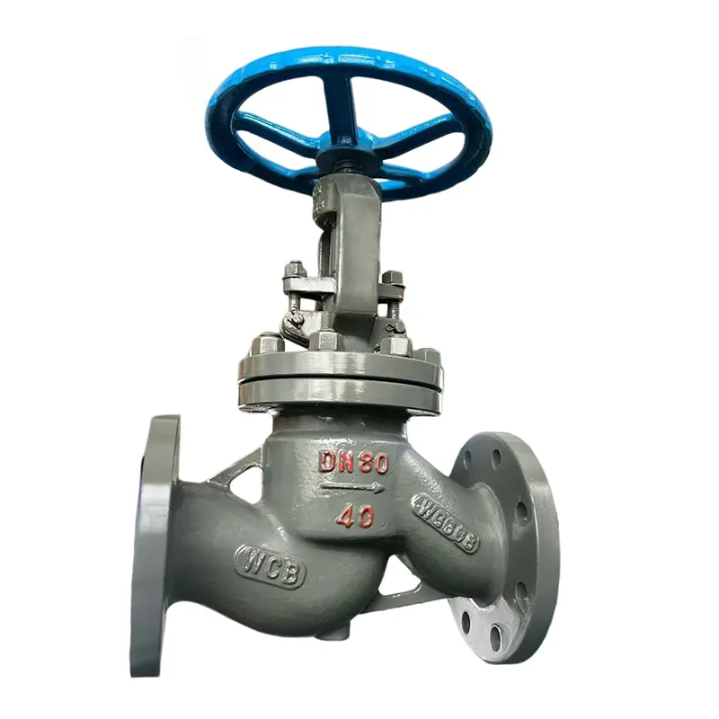Karbonju Azzar Nazzjonali Standard Flanġ Globe Valve