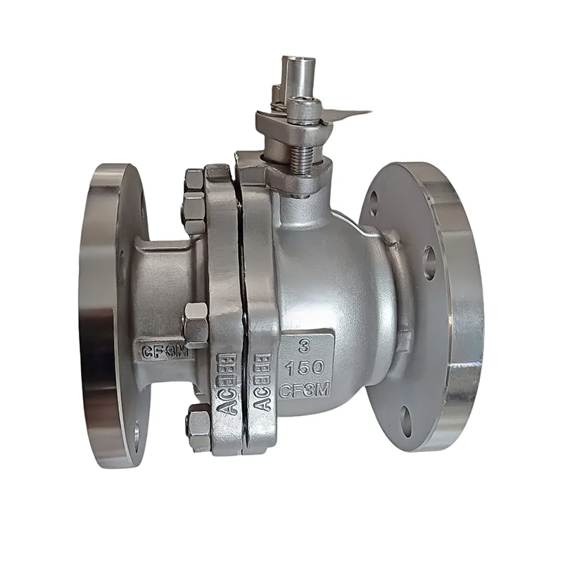 Valv tal-ballun flanged