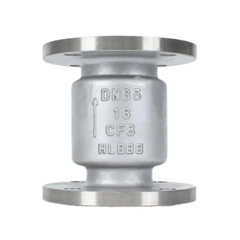 Stainless Steel 316 Valvi ta' Iċċekkjar Vertikali