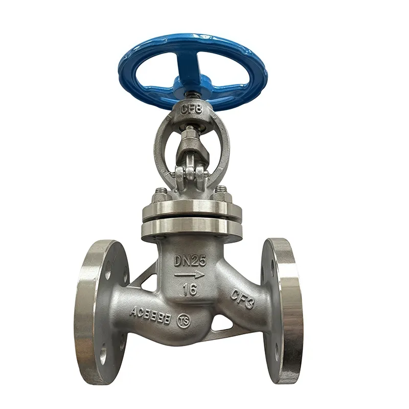 Stainless Steel Globe Valve Flanġ Tmiem